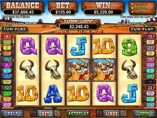 Coyote Cash slot free play demo