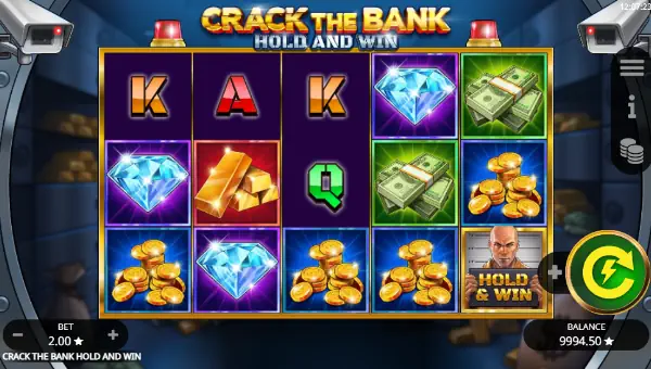 Crack the Bank Hold and Win base game review