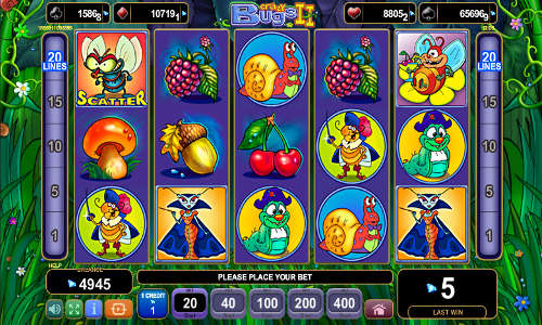 Crazy Bugs Slot Machine