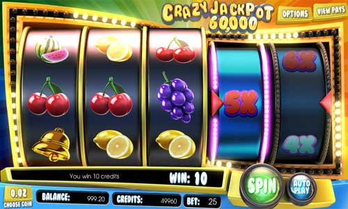 Crazy Jackpot 60000 slot free play demo is not available.