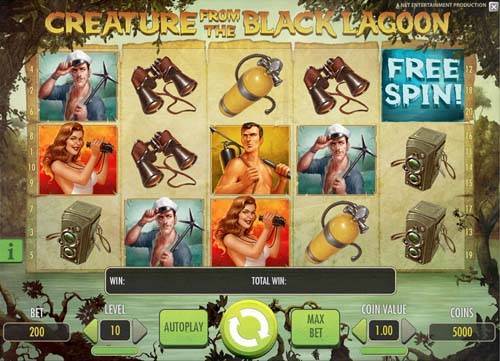 Creature From the Black Lagoon slot
