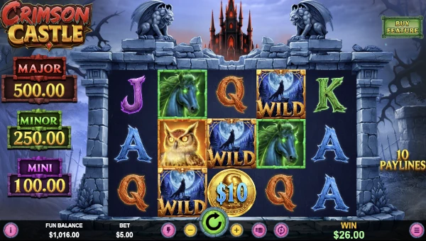 Crimson Castle Base Game Screenshot – Showing Features