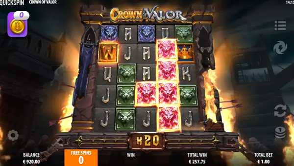 crown of valor feature