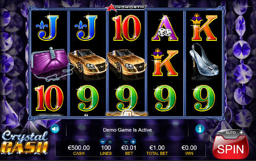 Crystal Cash slot free play demo