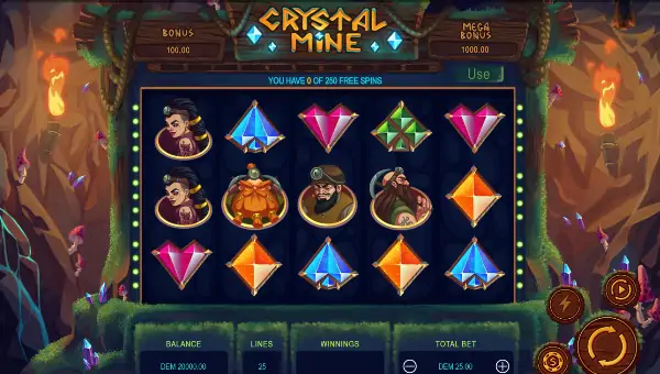 Crystal Mine base game review