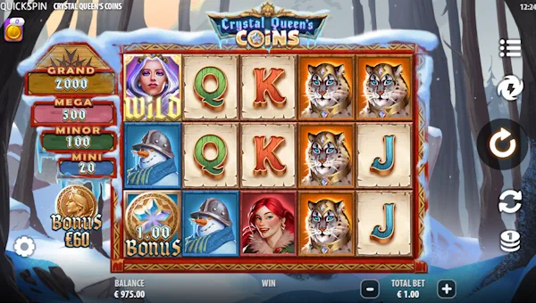 Crystal Queens Coins base game review