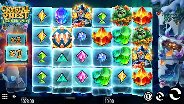 crystal quest frostlands slot overview and summary