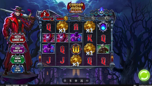 Cursed Moon Power Collection Base Game Screenshot – Showing Features