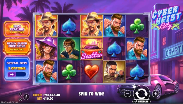 Cyberheist City Base Game Screenshot – Showing Features