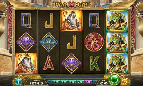 dawn of egypt slot review