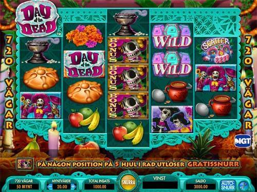 Day of the Dead slot free play demo is not available.