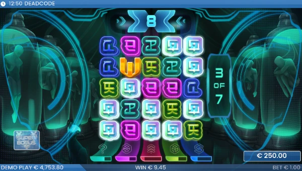 Deadcode Free Spins Screenshot