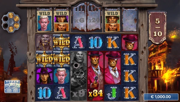 Deadeye Slot Free Spins Bonus Game