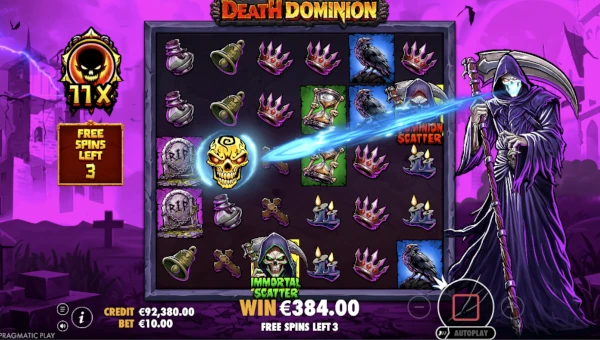 Death Dominion Bonus Game – Free Spins Features