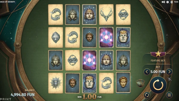 Deck of Divinity Base Game Screenshot – Showing Features