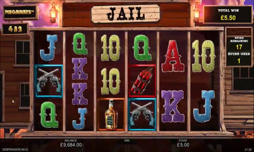 desperados wild megaways slot review