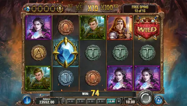 diamonds of the realm free spins