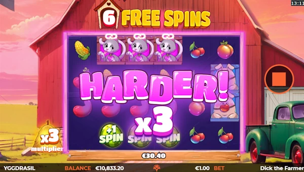 Dick the Farmer bonus game