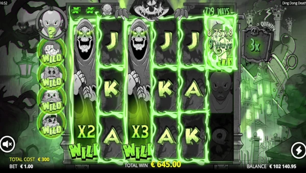 Ding Dong Death Base Game Screenshot – Showing Features