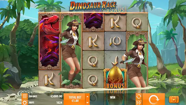 dinosaur rage slot overview and summary
