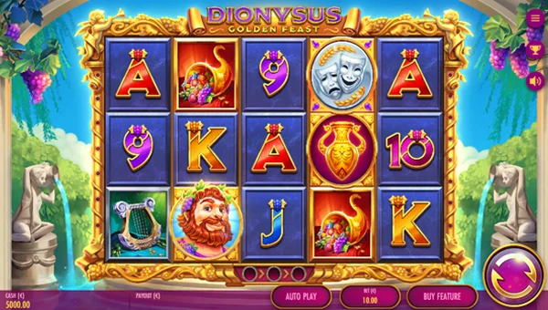 Dionysus Golden Feast base game