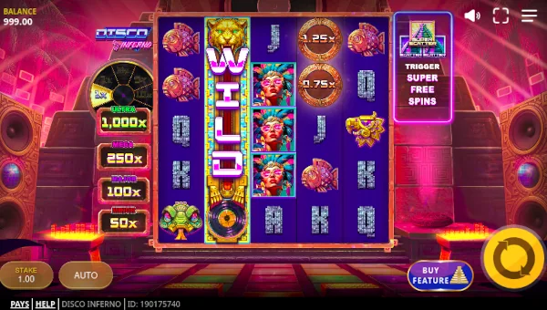 Disco Inferno Base Game Screenshot – Showing Features