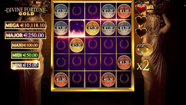 Divine Fortune Gold Bonus Game – Free Spins Features