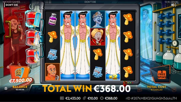 Dont Die Bonus Game – Free Spins Features