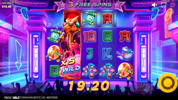 Dragon Boyz Bonus Game – Free Spins Features