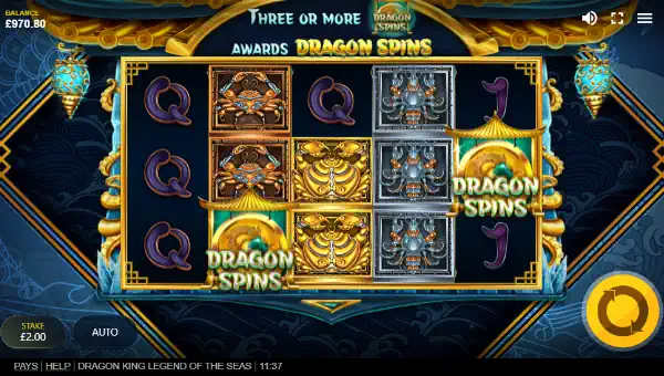 Dragon King Legend of the Seas base game review