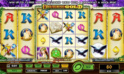 Druidess Gold slot free play demo