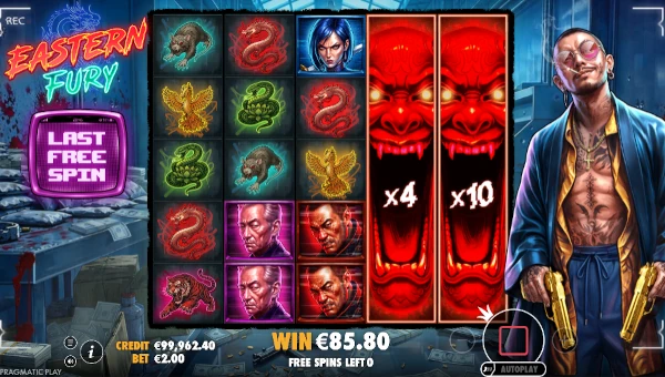 Eastern Fury Bonus Game – Free Spins Features