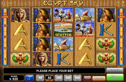 Egypt Sky slot free play demo