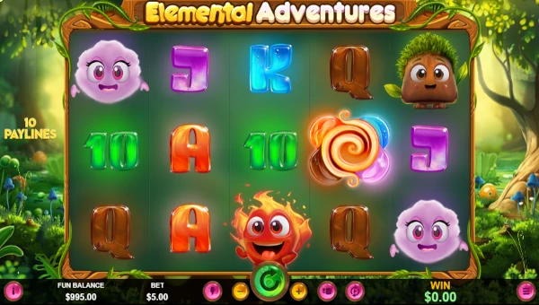 Elemental Adventures Base Game Screenshot – Showing Features