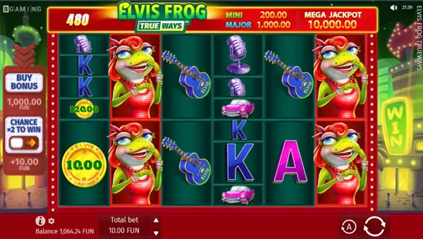 Elvis Frog Trueways base game review