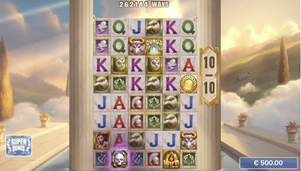 Elysian Gold bonus game