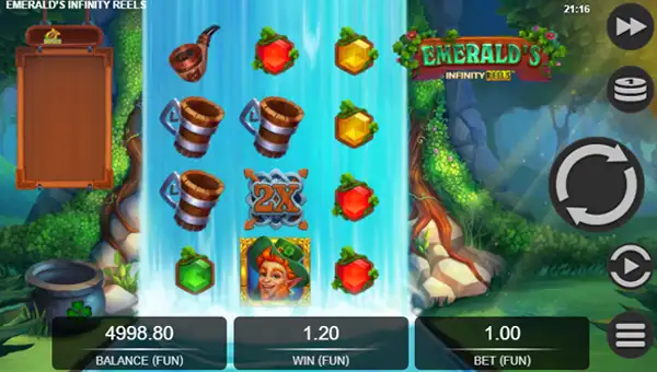 emeralds infinity reels slot overview and summary