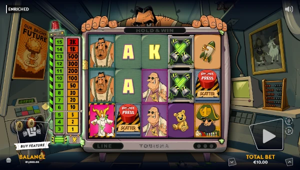 Enriched Base Game Screenshot – Showing Features