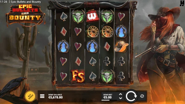 Epic Bullets and Bounty Base Game Screenshot – Showing Features