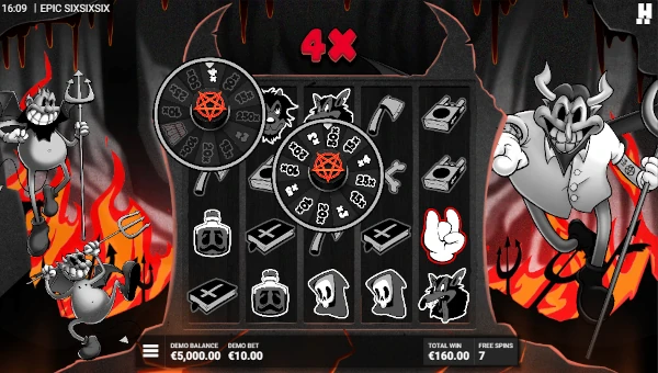 Epic SixSixSix Bonus Game – Free Spins Features