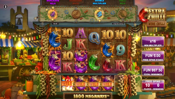 Extra Chilli More Chilli Bonus Game – Free Spins Features