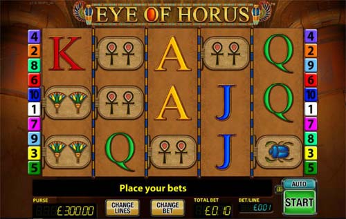 eye of horus slot review