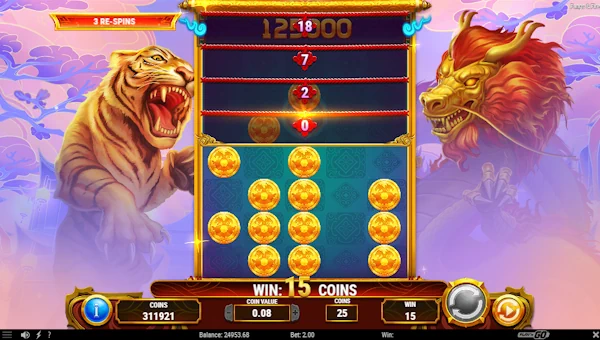 Fangs and Fire Bonus Game – Free Spins Features