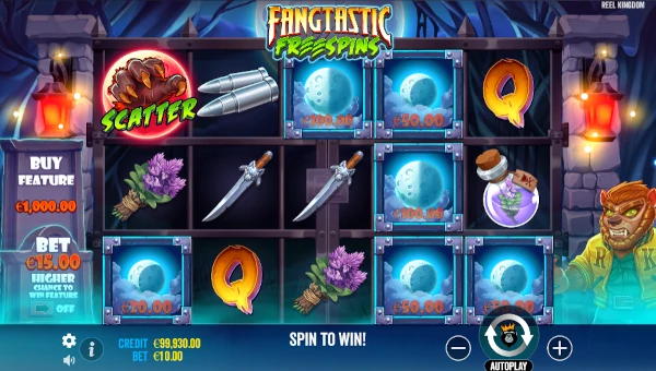 Fangtastic Freespins base game review