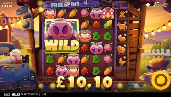 Farmtastic bonus game