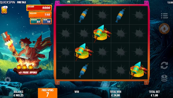 Fire Tale slot free spins