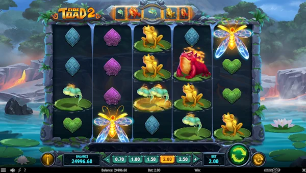 Fire Toad 2 Base Game Screenshot – Showing Features