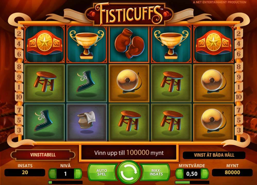 Fisticuffs slot free play demo is not available.