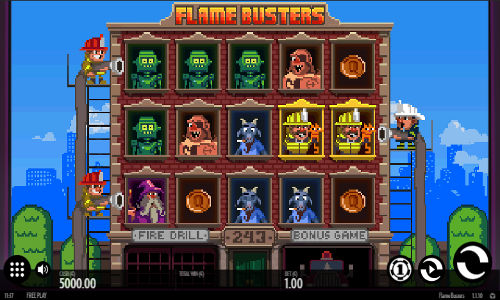 Flame busters free slot machine