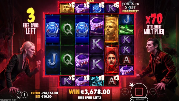 Forever Split Megaways Bonus Game – Free Spins Features